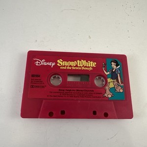 Snow White And The Seven Dwarfs Cassette Audio Read Along Tape Only