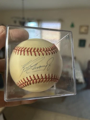 Ken Griffey Jr Signed Baseball. No COA