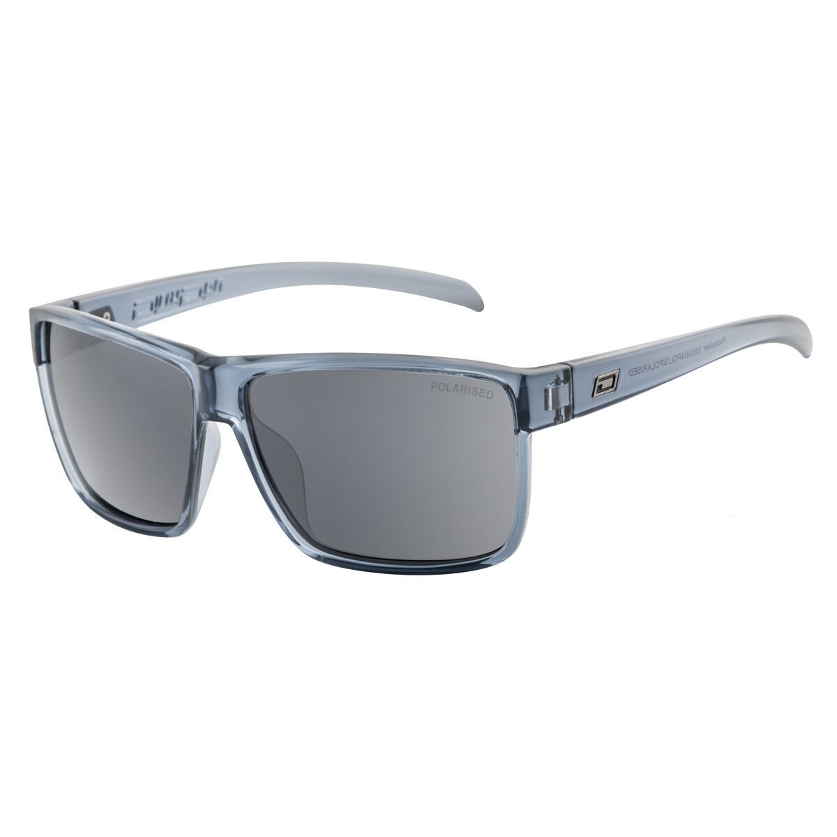 DIRTY DOG RACKATEER Mens/Womens POLARISED Sunglasses CRYSTAL BLUE / GREY 53838