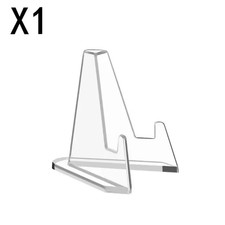 30 Pack Clear Card Stands, Arcylic Card Displ...