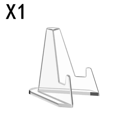 #ad 30 Pack Clear Card Stands Arcylic Card Display for Sports Graded $3.52