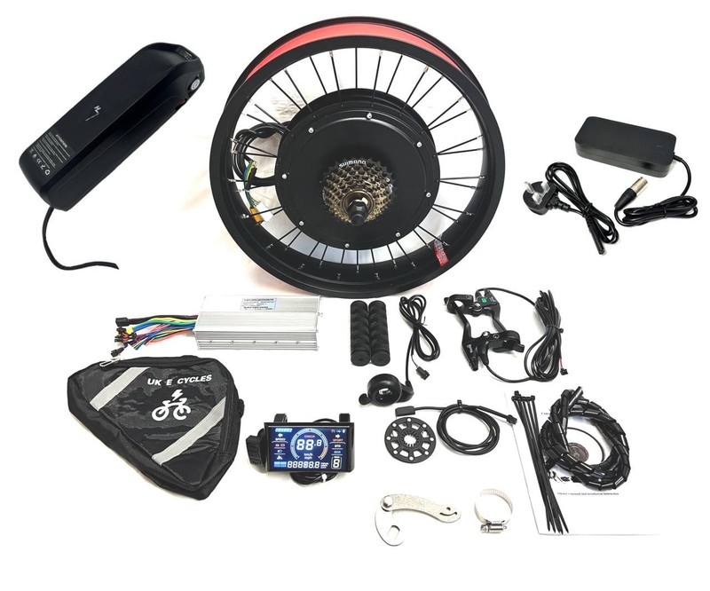 20x4.0inch 26x4.0inch 1500W Rear Wheel Conversion Kit Fat bike