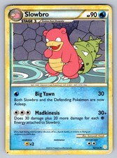 Slowbro 52/123 Uncommon HeartGold & SoulSilver Pokemon Heavily Played on eBay