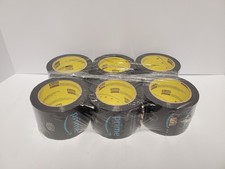 LOT OF 6 Scotch 3M AMAZON PRIME PACKING TAPE 3 Inch x 165 FT SELF ADHESIVE NEW