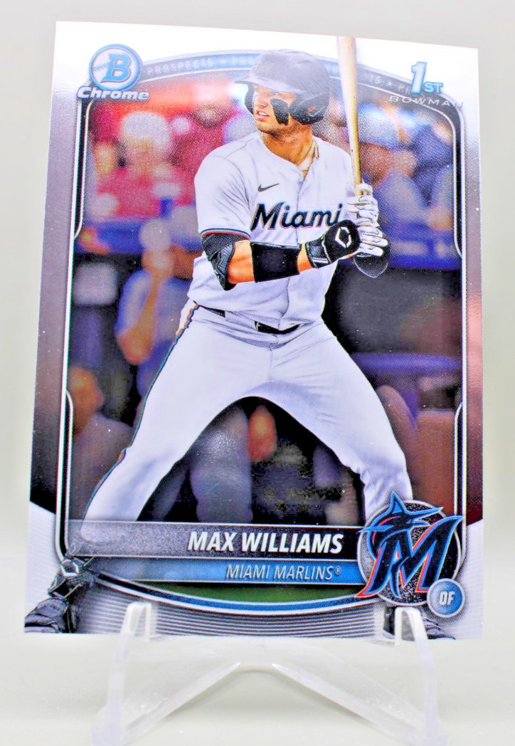 2025 Bowman Draft Chrome - Max Williams #BDC-68 Marlins