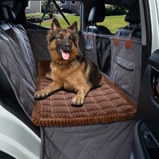 Dog Bed for Car Back Seat, Non-Slip Backseat Pet Bed Mat for Travel, Soft Dog...