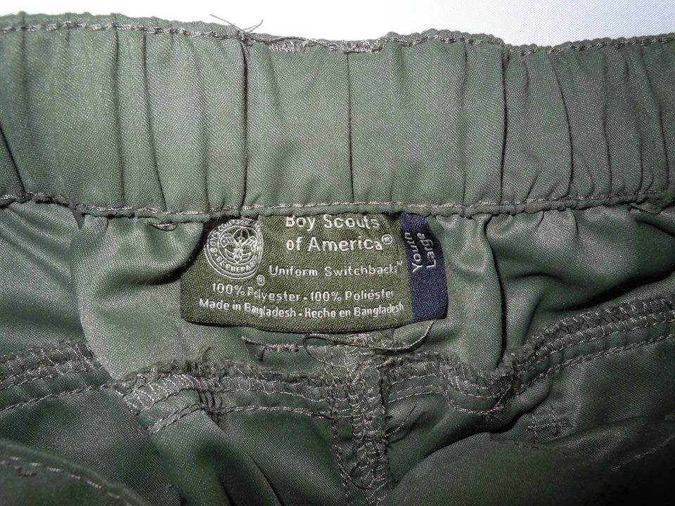 Boy Scouts of America Convertible Switchback Cargo Pants Outdoor Youth Large - Image 4 of 4