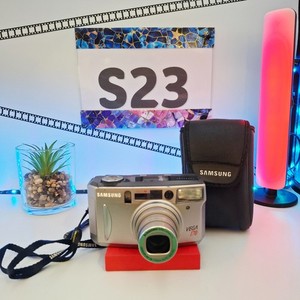 Samsung Vega 170 Point & Shoot 35mm Camera w/Schneider-Kreuznach 38-170mm. baug