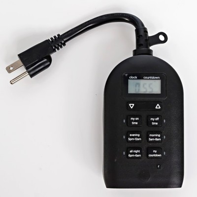 My Touch Smart Simple Set Outdoor/Indoor Plug-In Digital Timer 26898 Jasco
