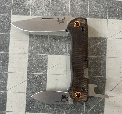 Benchmade 317-1 Weekender First Production Slip Joint Made In USA S30V