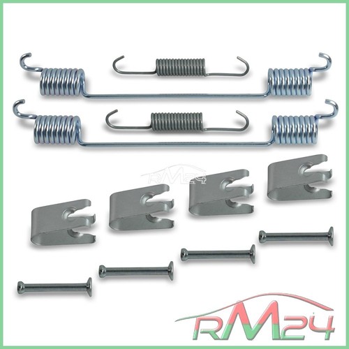 KIT GANASCE FRENO TAMBURO + CILINDRETTO PER OPEL ADAM CORSA D - Foto 7 di 7