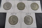 New Listing1965–1969 Kennedy Half Dollar Lot (5 Coins) • 40% Silver • Nice Circulated