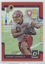 2017 Donruss Optic Rookies Red Prizm 91/99 Jeremy Sprinkle #115 0kz8