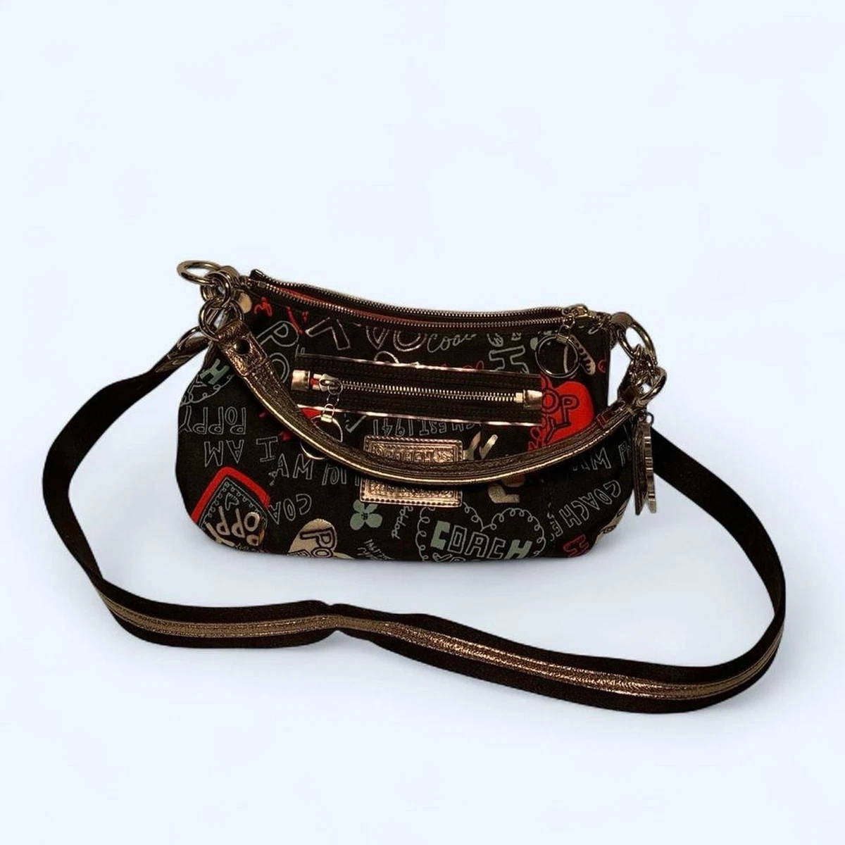 Coach Poppy Shoulder Bag Exterior Bags & Handbags for Women for
