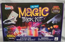 NEW MY FIRST MAGIC TRICK KIT 180 Tricks Kids 6 years Klever Kits