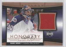 2005-06 Upper Deck Trilogy Honorary Swatches Marc Denis #HS-MD 0f2