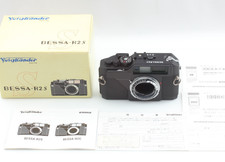  Near MINT  in Box  Voigtlander BESSA R2S Black Rangefinder Film Camera JAPAN