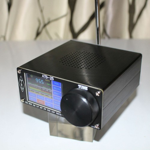 ATS-25 Si4732 Pełnopasmowy odbiornik radiowy DSP FM LW (MW & SW) SSB 2,4" Ekran dotykowy - Zdjęcie 11 z 11