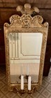 Rare Queen Anne ,Prince of Wales Style, Gilt Gesso Girondole, 2 Candle Arms — photo 2