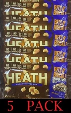 5x HEATH English Toffee BITS O' Brickle Premium Baking Chips 8 oz Bag - 5 PACK