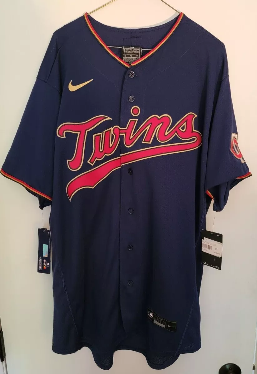 BRAND NEW *AUTHENTIC* Minnesota Twins Jersey - Size 48 - Navy