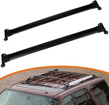 Roof Rack Cross Bars For 2005-2017 Ford Expedition Aluminum Luggage Cargo Black