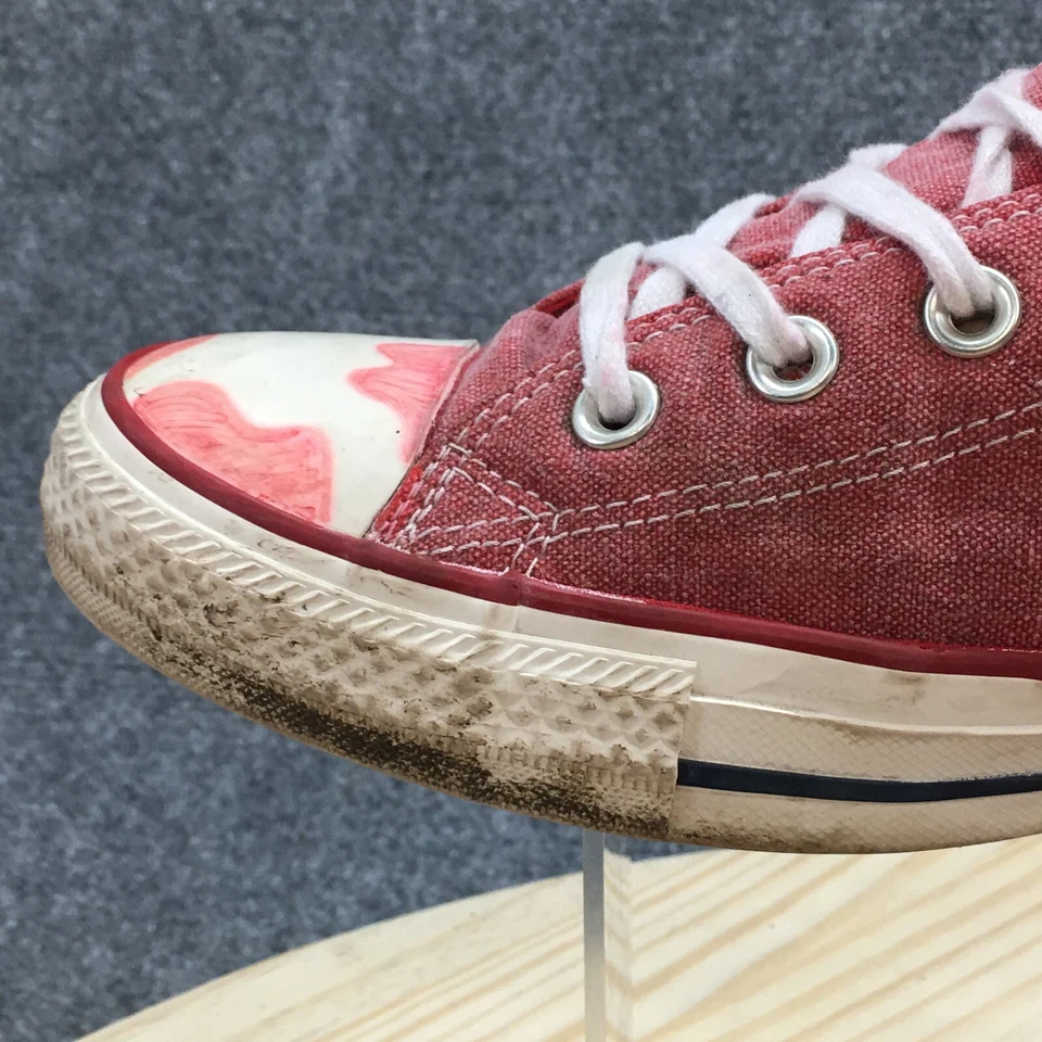 Zapatos Converse Mujer 12 Hombre 10 Chuck Taylor All Star Hi-Top Rojo Comodidad 159538F Foto 3 de 4