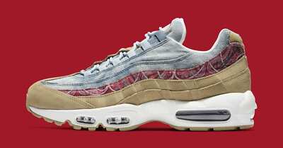 Nike Air Max 95 Wild West BV6059 200 Parachute Red Blue Denim Gum