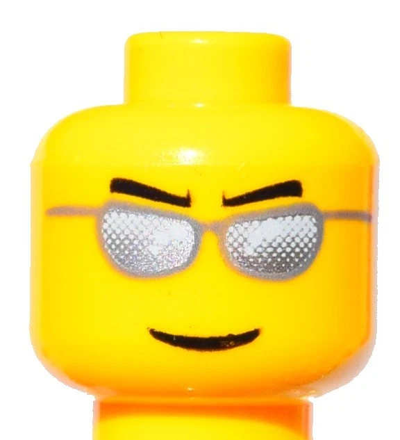 Lego sunglasses head 2025