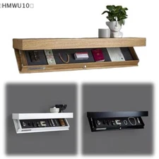 Shelf with Hidden Compartment - Wall-mounted Storage