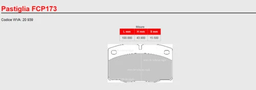 Pastiglie freno per auto tuning ed elaborate