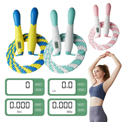 Beaded Jump Rope Jump Rope Plastic Segmented Jump Rope for Gym Fitness Exercise 