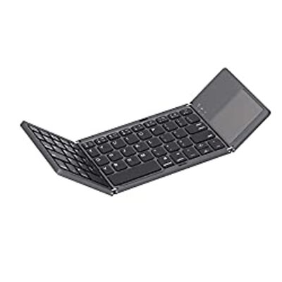 Faltbare kabellose tragbare Bluetooth-Tastatur mit Touch für Windows/Android/ios