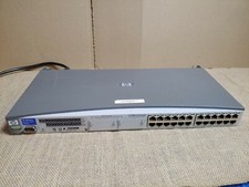 HP ProCurve J4818A Switch 2324 HP 24-port 10/100Base-Tx Switch Network- Used