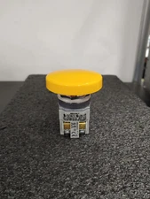IDEC ABD410N-Y 30mm Yellow Round Pushbutton