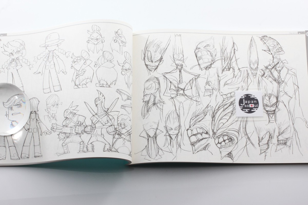 The Art Of PSG VOL.1 & VOL.2 セット GEEK FLEET The Art Of PSG 1&2 Set Panty and Stocking Design