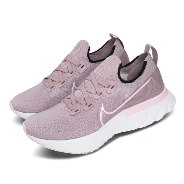 Size 4.5 - Nike React Infinity Run Flyknit Plum Fog for sale online | eBay