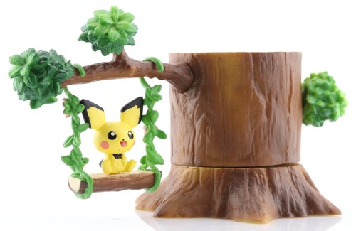 Statuetta Pokemon Atsumete! Casaneta! Foresta Pokemon 6. Pichu - Foto 11 di 12