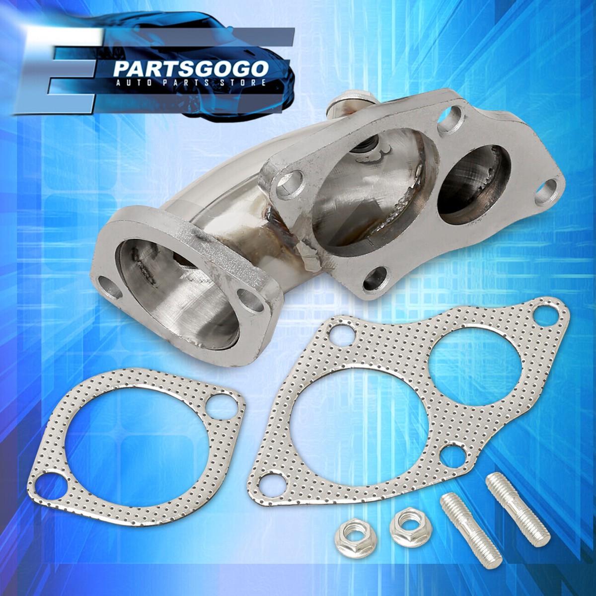 For 90-99 Eclipse GST GSX 4G63 Stainless Steel TD05 Turbo Outlet