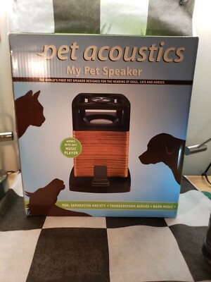 PET ACOUSTICS Pet Speaker-Perfect For Calming Kennels,Vet,Daycare,Home 