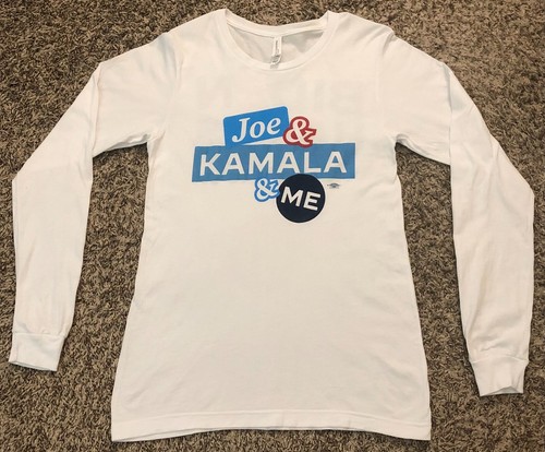 Joe Biden Kamala Harris Official Joe & Kamala & Me Long Sleeve T-Shirt S