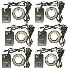60-led Adjustable Ring Light Illuminator Lamp For Stereo Zoom Microscope Usa 60-led Adjustable Ring Light Illuminator Lamp For Stereo Zoom Microscope Usa