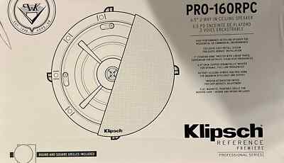 Klipsch PRO-16RC Reference Professional Series In-Ceiling Speaker, Each(1064446)