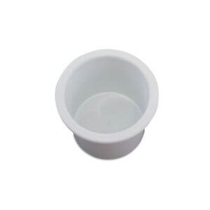 3 Cup Holder Inserts Universal Car Boat RV Game Table Drink Holder White