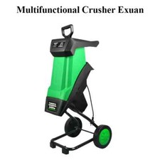 Multifunctional Shredder of Branches of Leaves Electric Crusher Garden Tool