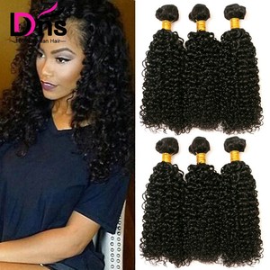 Virgin Indian Hair Long Kinky Curly Bundles 300g 100 Human Hair