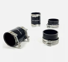 Intercooler Pipe Coupler Sleeves Clamp Kit For Ford F250 F350 F450 F550 E350