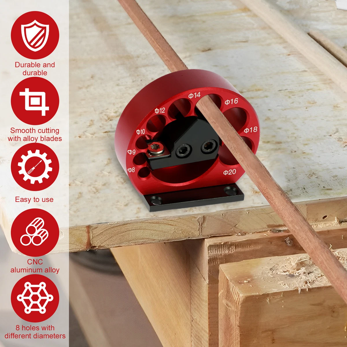 Dowel clearance maker jig