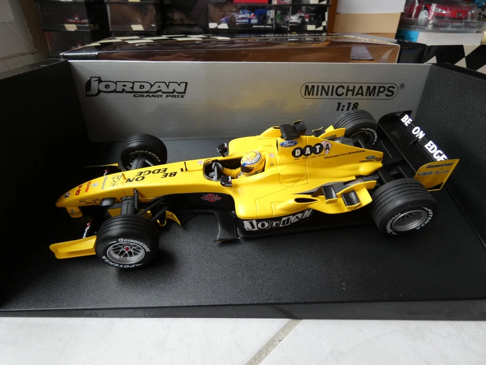 Jordan Ford EJ14 Giorgio Pantano #19 2004 1/18 Minichamps F1 Formel 1 - Bild 2 von 4