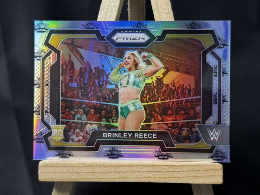 Brinley Reece - 26/40 2024 Panini Prizm WWE WrestleMania Silver NXT SSP #36
